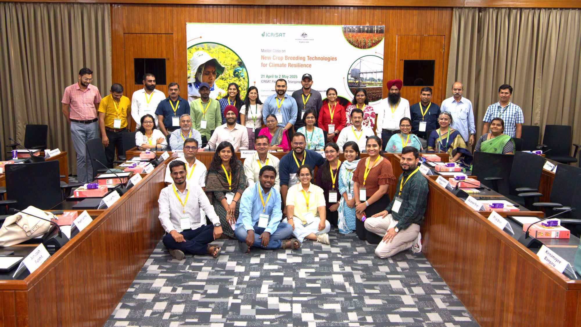 ICRISAT and Australian Consulate-General Empower Next Generation of Crop Breeders for Climate Resilience