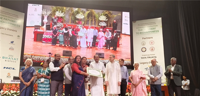 Dr Mamta Sharma Receives M.S. Swaminathan–Grow Further Award