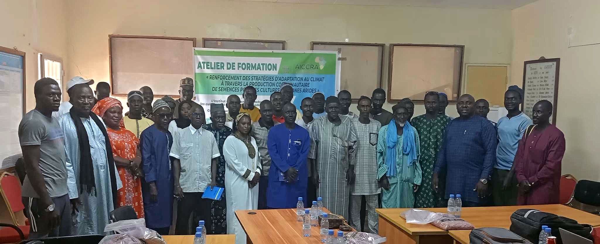 ICRISAT and ISRA-CERAAS Host Landmark Training to Strengthen Climate Adaptation through Community Seed Production