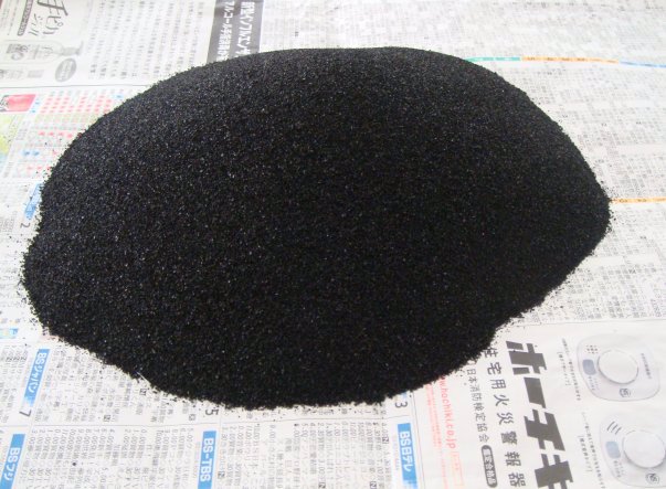 Powdered active charcoal - kasseitan