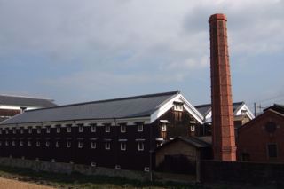 A brewery in Fushimi, Kyoto