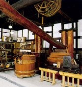 Old sake press (