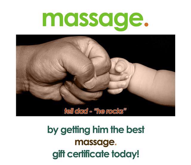 Should you get a massage today...yes you should schedule a massage today!