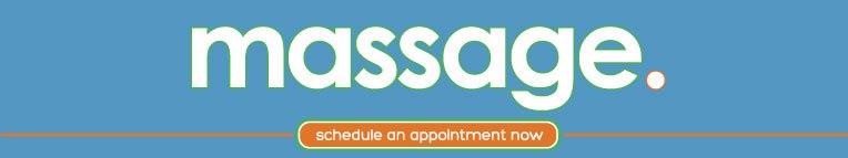 massage. Logo. Schedule an appointment now