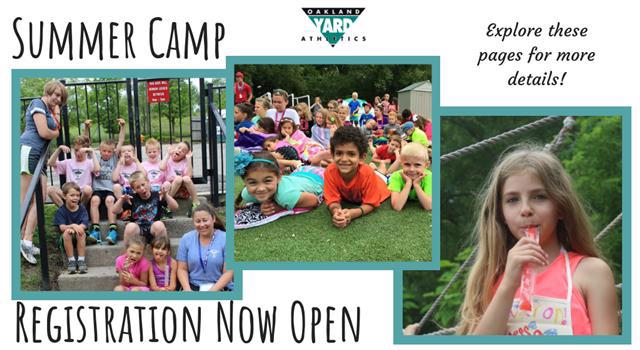 Summer Camp Registration is Now Open!