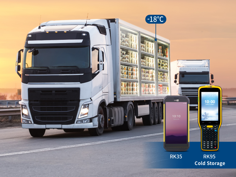 CipherLab's RS35 Integrated Infrared Thermometer Helps Taiwan's Leading 3PL to Optimize Cold Chain Logistics Operations 