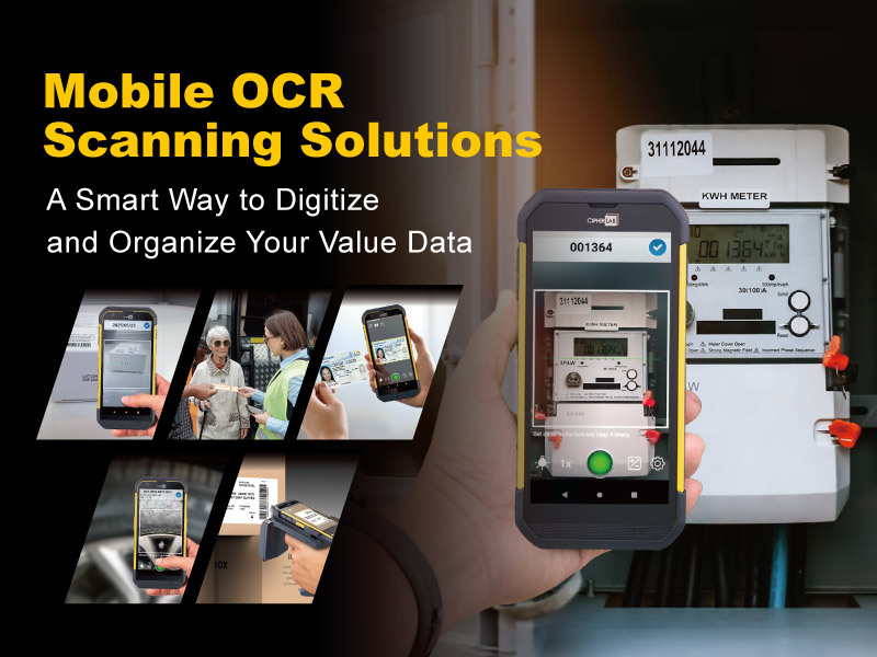CipherLab Mobile OCR Scanning Solutions 