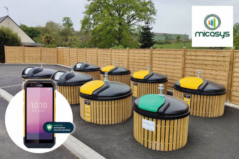 Enhancing Waste Management Efficiency at Micasys with CipherLab's RS36