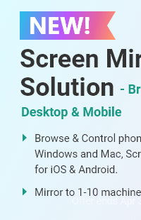 Screen Mirror Solution - Bridge between Desktop & Mobile