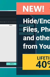 Hide/Encrypt Private Files, Photos, Videos and other Personal Data from Your PC.