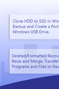 Clone HDD to SSD and create a portable windows usb drive