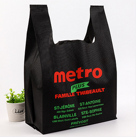 Customized Logo market carry out bag