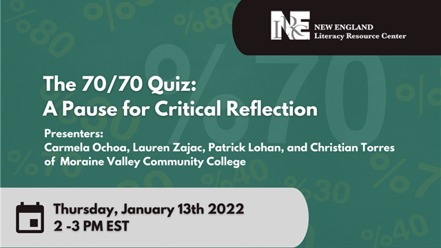 The 70/70 Quiz: A Pause for Critical Reflection