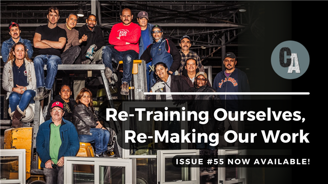 the change agent's re-training ourselves, remaking our work issue 55 available now