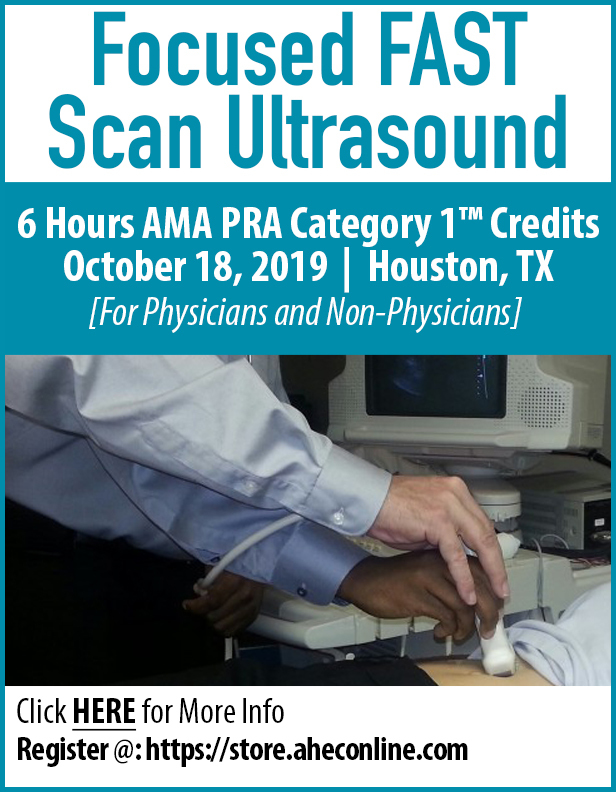 Focused FAST Scan Ultrasound