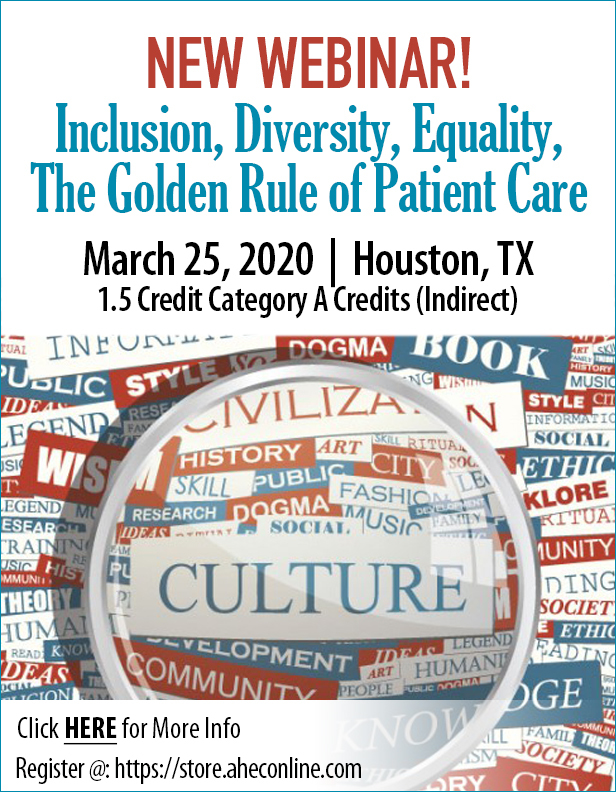 Inclusion, Diversity, Equality, The Golden Rule of Patient Care