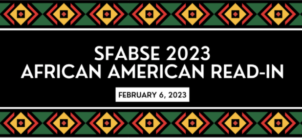 SFABSE African American Read-In logo