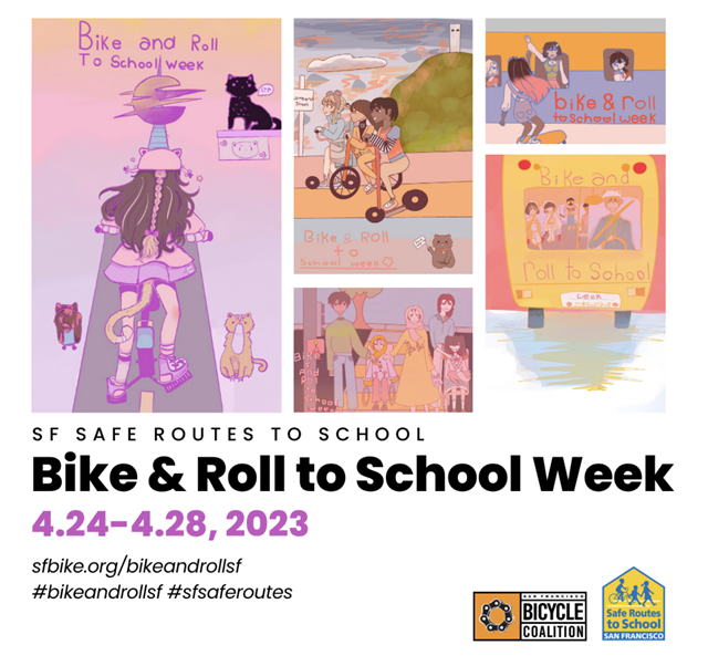 Bike and Roll to School Week 2023