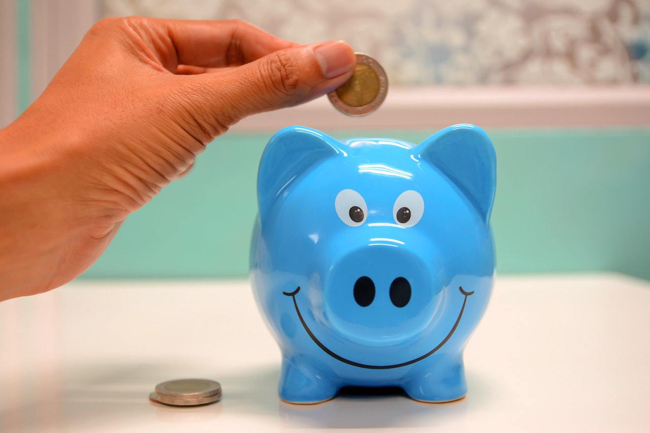 Piggy bank for financial literacy
