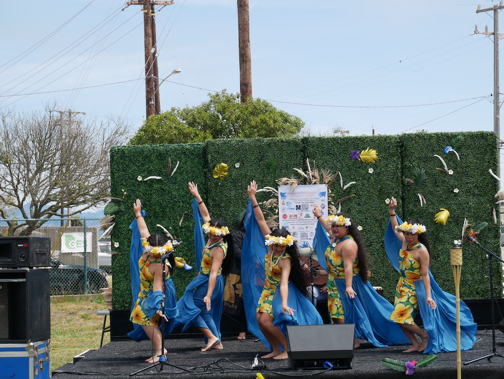 Dancers at Pacific Islander Wellness Festival