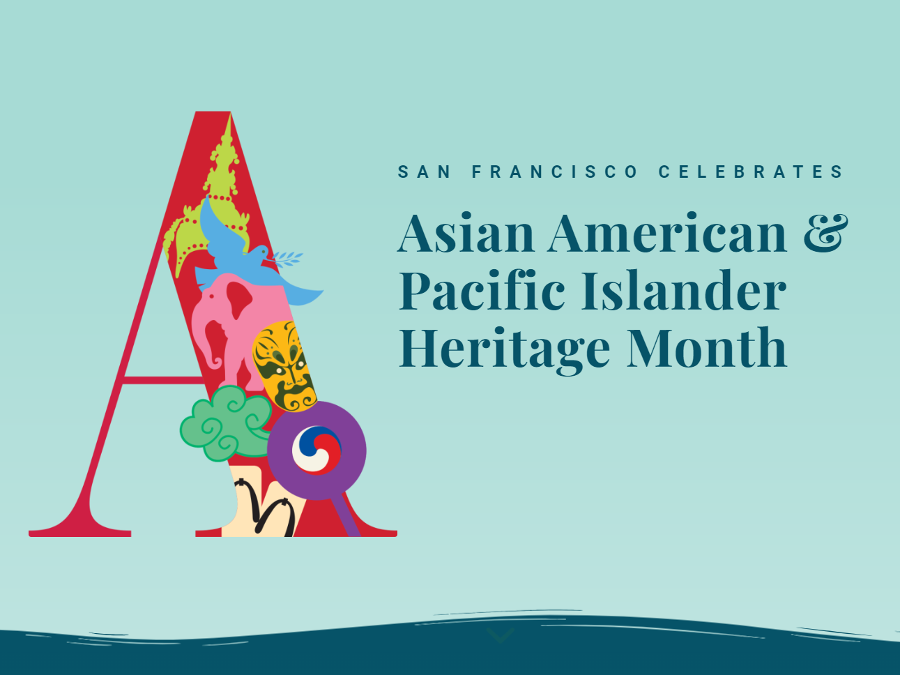 Asian American and Pacific Islander Heritage Month logo