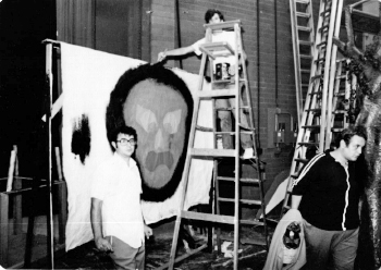 Set construction for The Wizard of Oz (1973-1974 season)