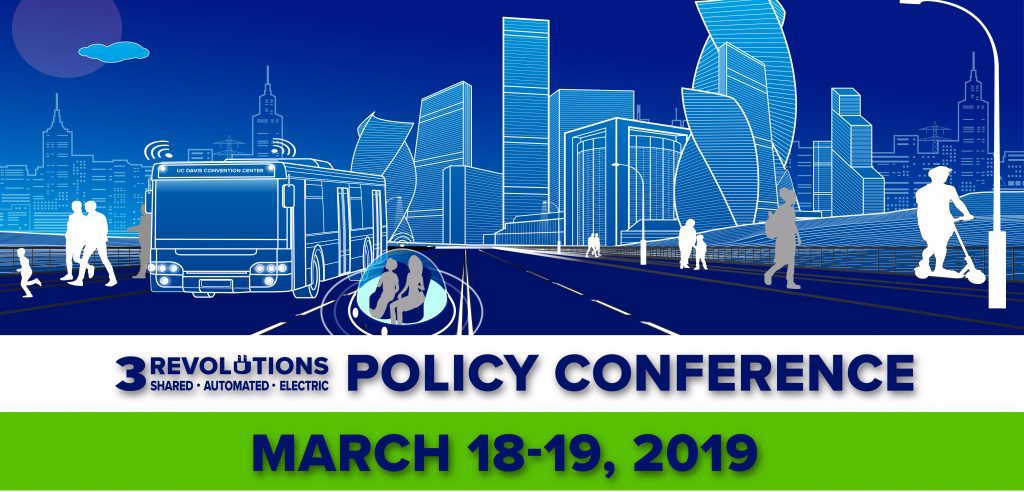 Infographic for 3 Revolutions Policy Conference, March 18-19, 2019