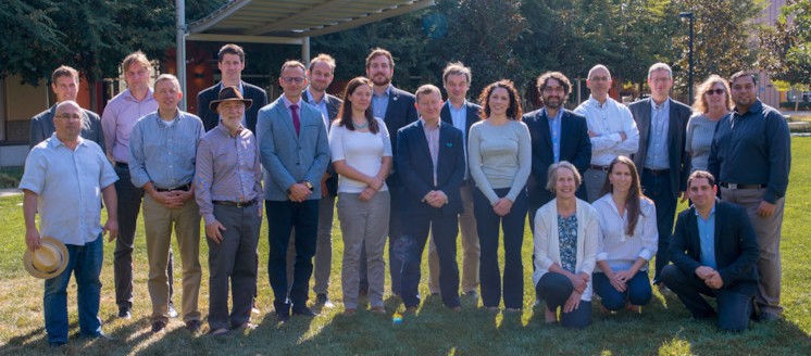 Group photo of NCST staff and researchers, and delegates from the Forum of European National Highway Research Laboratories