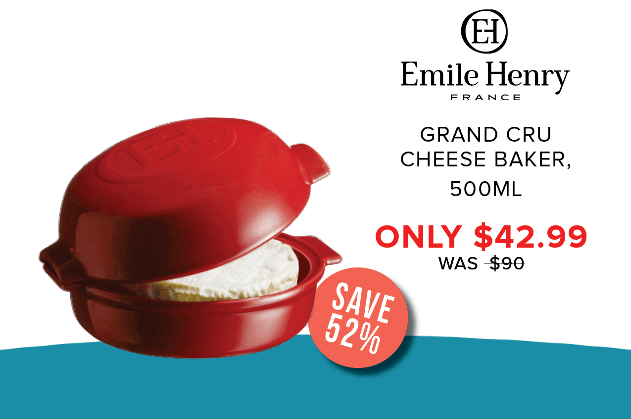 @ Emile Henry GRAND CRU CHEESE BAKER, 500ML ONLY $42.99 WAS -$90 