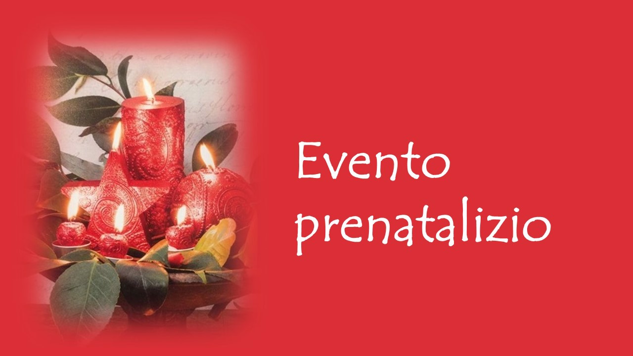 Evento Prenatalizio 24 novembre 2018