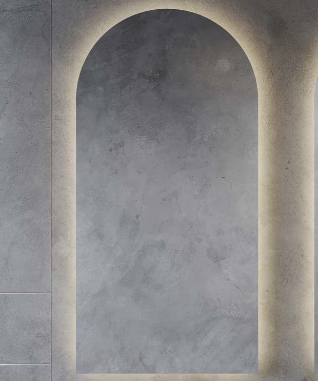 Espejo con luz de outlet