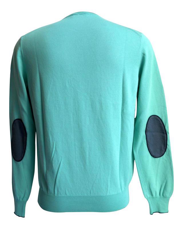 maglione gran sasso verde/antracite