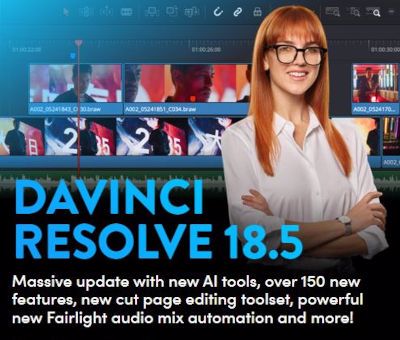 DaVinci Resolve 18.5