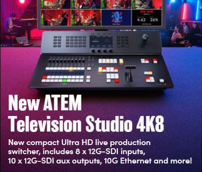 ATEM Television Studio 4K8
