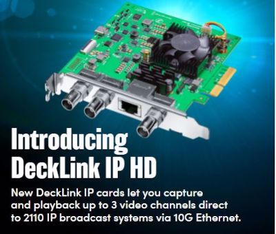 Introducing Decklin IP HD