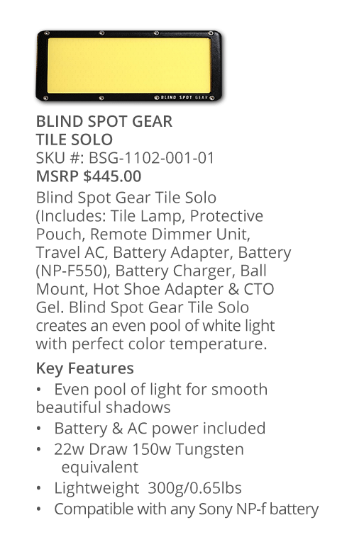 Blind Spot Gear Tile Solo