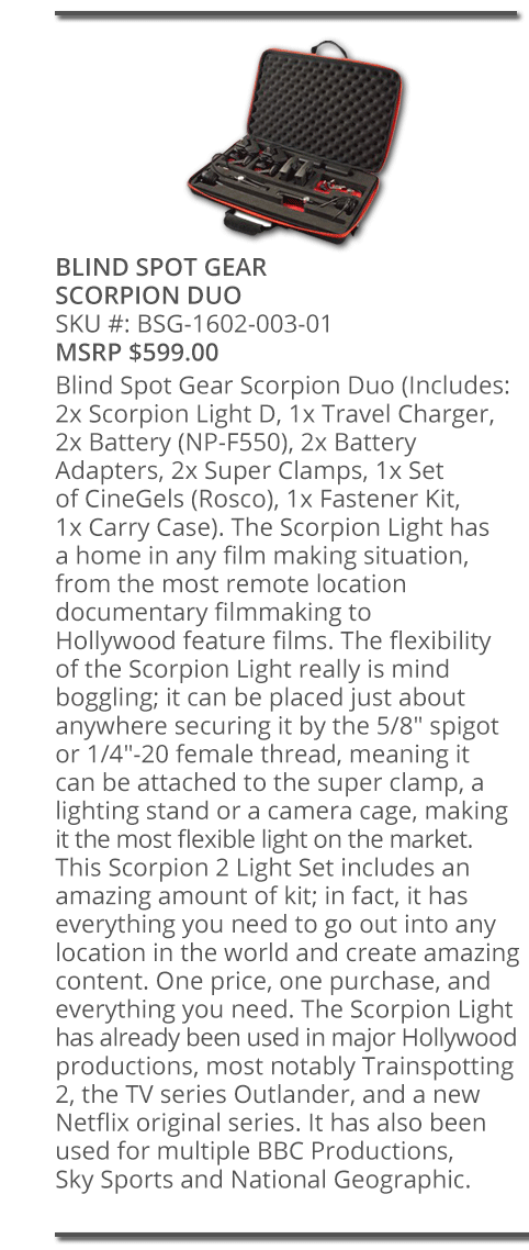 Blind Spot Gear Scorpion Duo