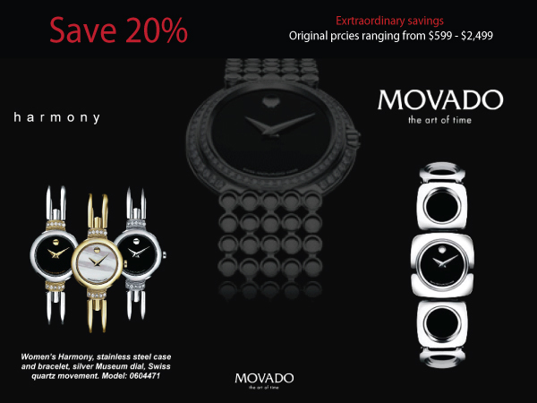 Movado selection at Vivid Jewelers - Watch Video