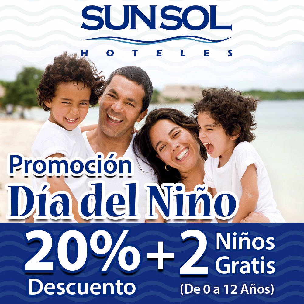 Día del Nino especial en Sunsol Hoteles