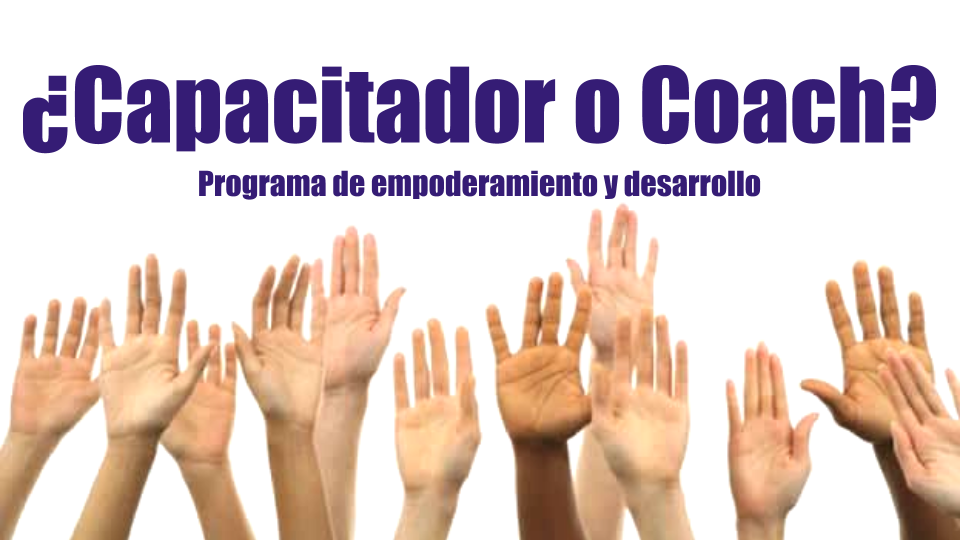 Únete al programa de Capacitadores