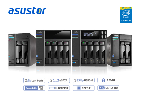 ASUSTOR 62/61 Series