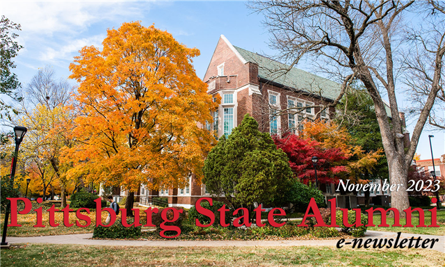 Pittsburg State Alumni September 2023 e-newsletter