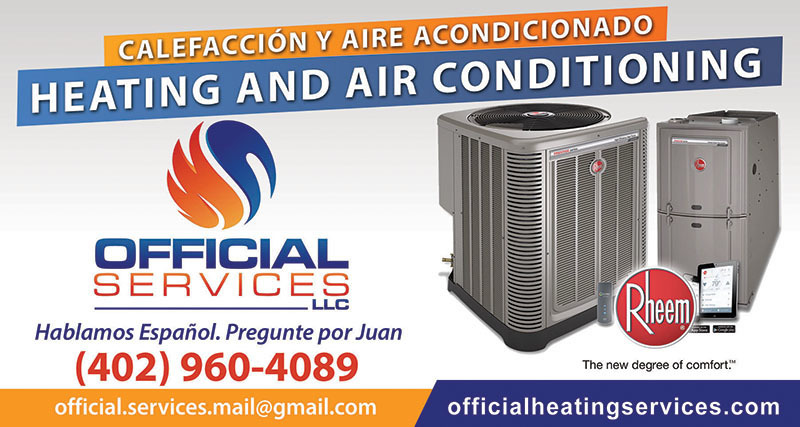 Official Services Omaha, Heating and Air conditioning