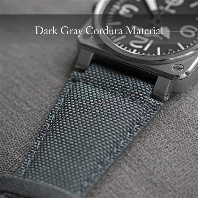 NewStrapAlert Introducing The Bell Ross Dark Gray Cordura