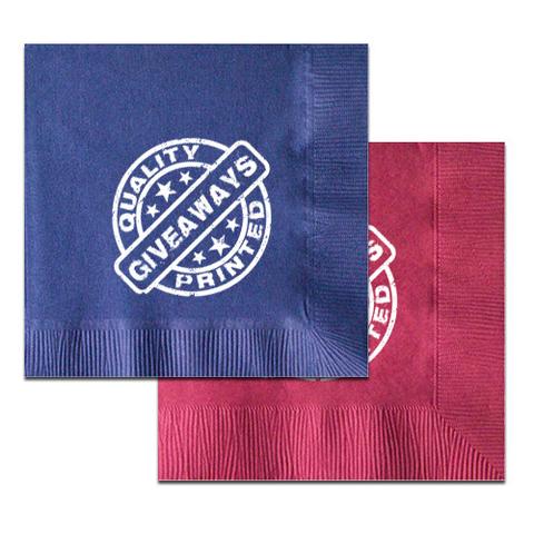 Item No. Q77437 - Personalized Colored 2-Ply Beverage Napkins As low as $0.15 SHOP NOW!