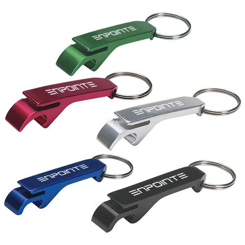 Item No. Q639311 - Promotional Aluminum Bottle/Can Opener with Key Ring As low as $0.60 SHOP NOW!