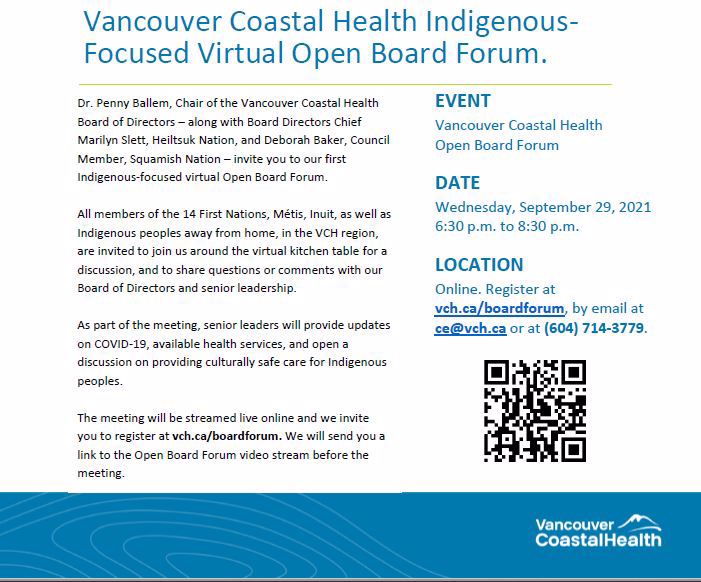 First Nations Health Authority - Vancouver Coastal Region Newsletter ...