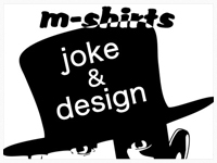 ジョーク＆デザイン m-shirts