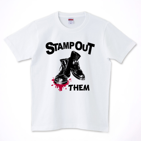 STAMP OUT THEM / black