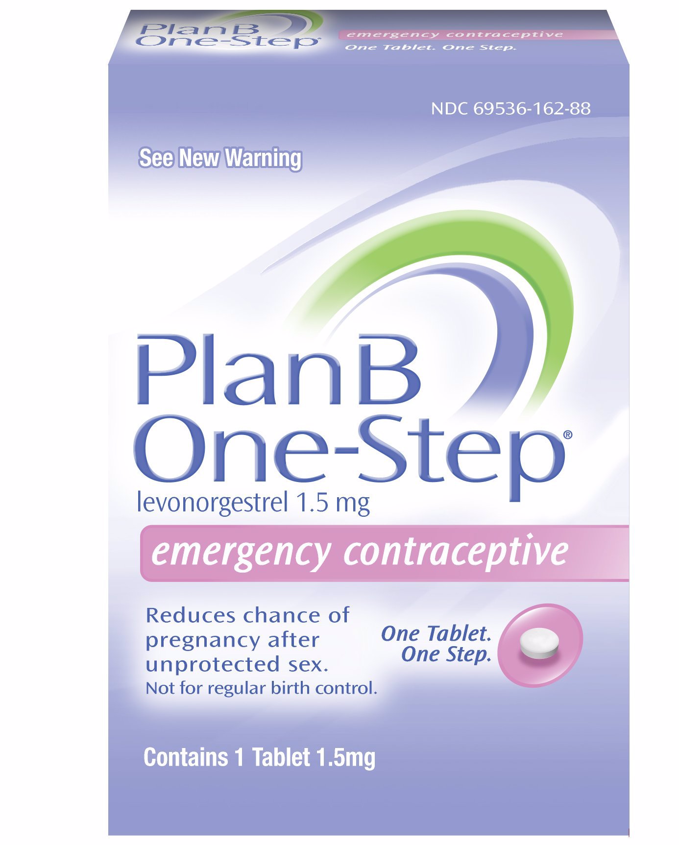 Box labeled Plan B emergency contraceptive